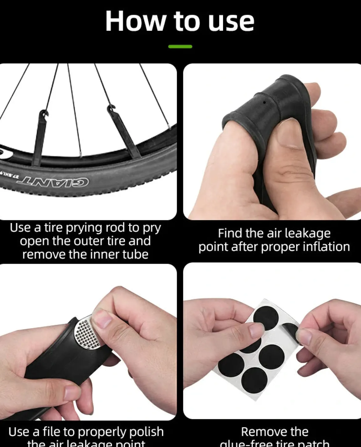 Ultra-Mini Tire Patch Kit โ Super Lightweight Ultra-Slim Pocket-Friendly