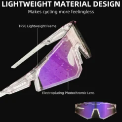 Unisex Transition Sports Sunglasses for Cycling