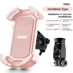 Universal Bike Phone Holder for Handlebar & Mirror