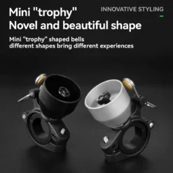 Vintage Trophy-Shaped Copper Alloy Bell