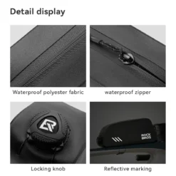 100% Waterproof Bike Frame Bag 0.9L