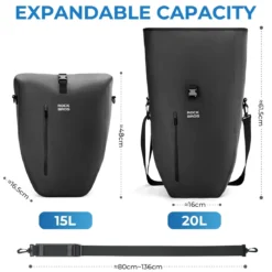 Waterproof Bike Pannier Bag 20L AS-166