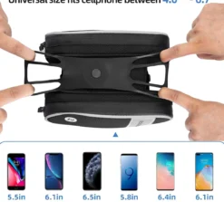 Waterproof Bike Phone Mount Frame Bag