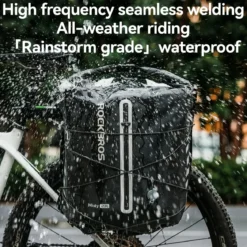 100% Waterproof Bike Rack Bag Lightweight 23L