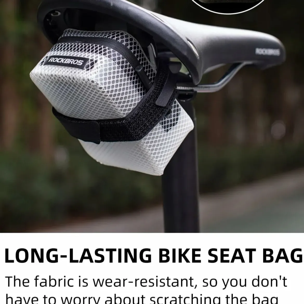 Waterproof Bike Saddle Bag 48g