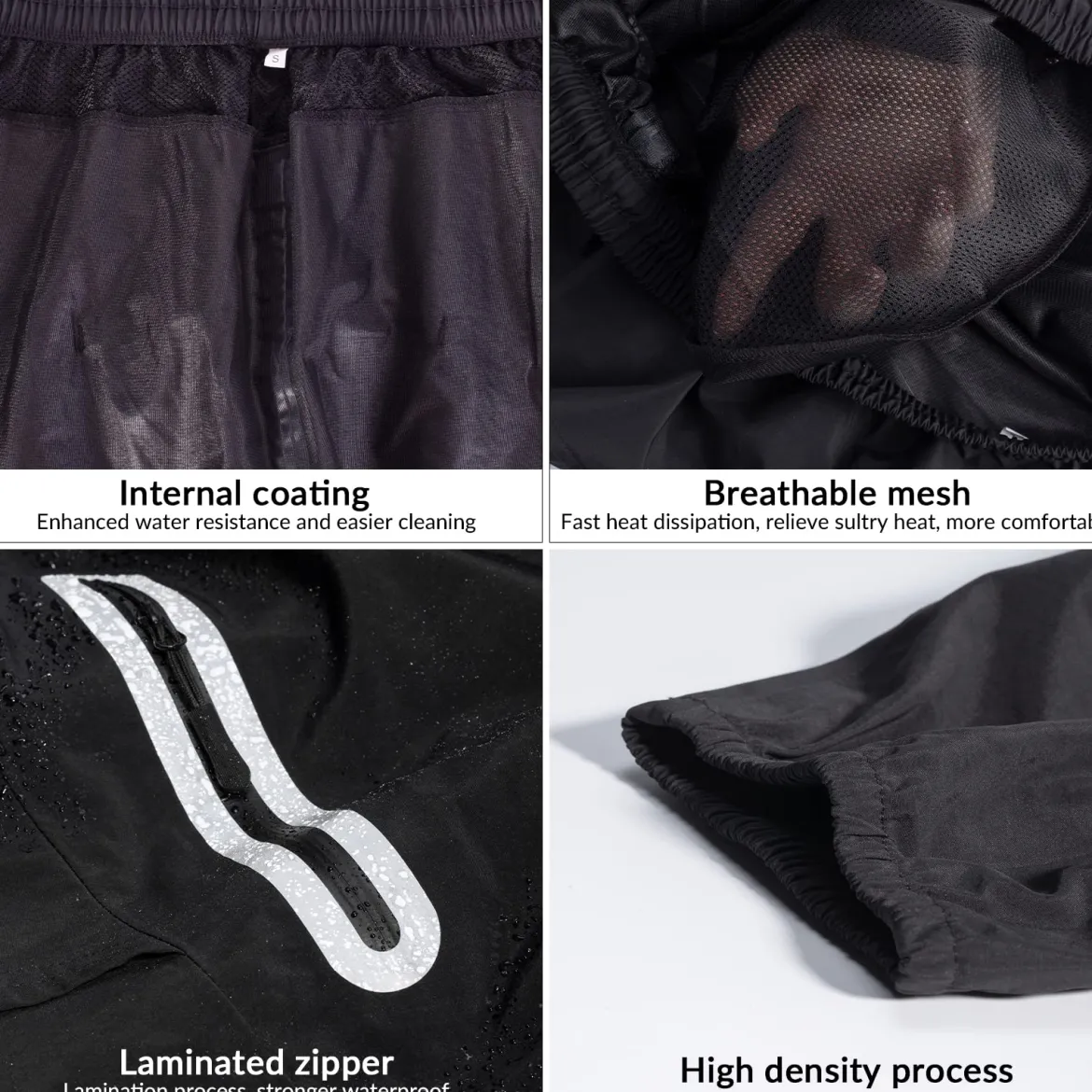 Waterproof Overtrousers for Men Women with Reflective