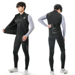 Windproof Fleece Cycling Vest