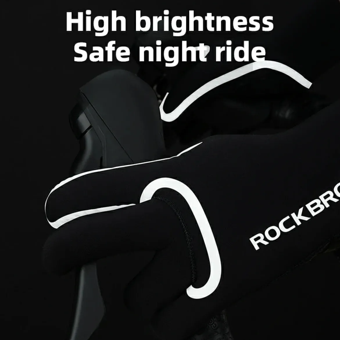 Winter Riding Gloves Water Repellent Full-Palm Silicone