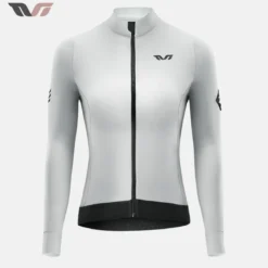 Women's Fleece Cycling Jersey Lightweight for 41–68 °F