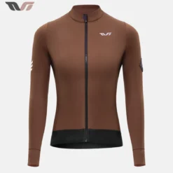 Women's Fleece Cycling Jersey Lightweight for 41–68 °F
